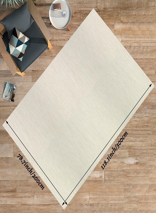 LOPYXBR 8 x10 Ft Non Slip Rug Pad Gripper for Hardwood Floors White Carpet Padding 8x10 Rug Pad Non Slip for Hardwood Rug Mats for Under Rugs 8x10 Anti Slip Rug Padding, Provide Protection and Cushion - Image 2